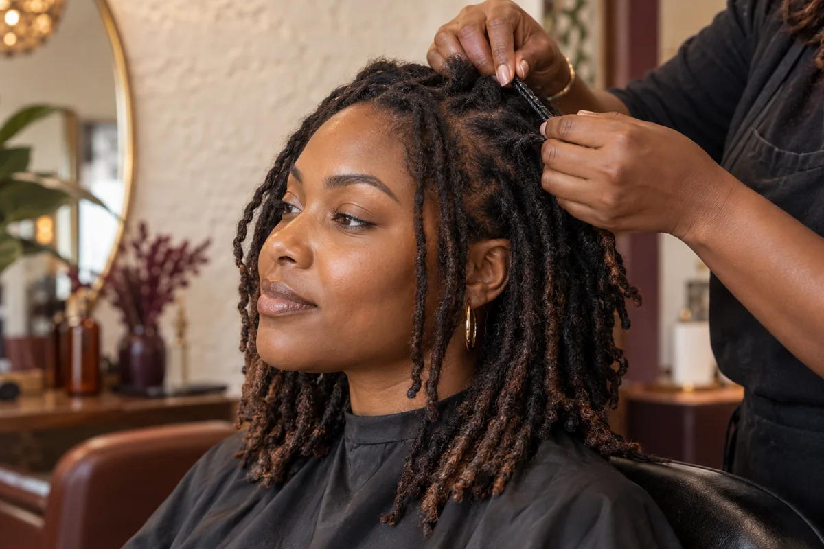 Illustrative locs & retouching photography